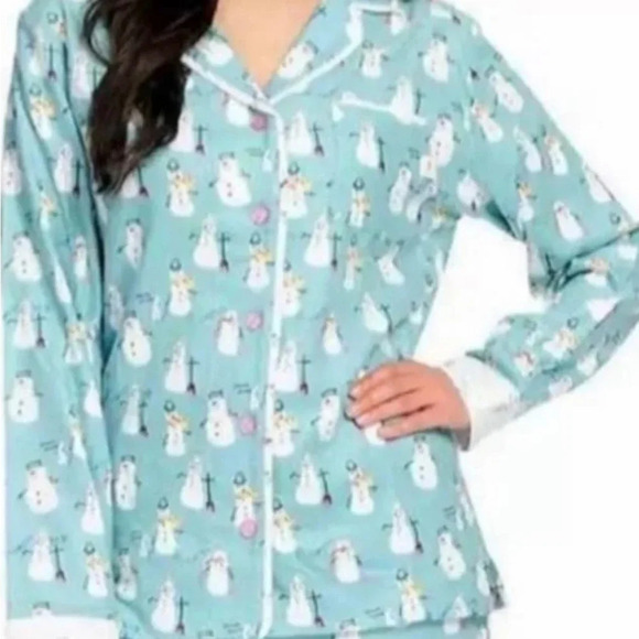 MunkiMunki snowman pajama set, size XL - Picture 7 of 7